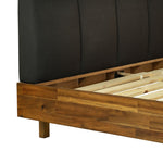 Thomaa Queen Bed - Brown/Grey