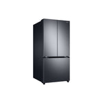 Samsung Black Stainless Steel 33" Wide French Door Refrigerator with Internal Ice & Water (24.5cu.ft) - RF25C5551SG/AA
