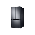 Samsung Black Stainless Steel 33" Wide French Door Refrigerator with Internal Ice & Water (24.5cu.ft) - RF25C5551SG/AA