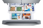 Samsung Stainless Steel 33" Wide French Door Refrigerator with Internal Ice & Water (24.5cu.ft) - RF25C5551SR/AA