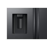 Samsung Matte Black Stainless Steel 36" French Door Refrigerator (31cu.ft) - RF32CG5400MTAA