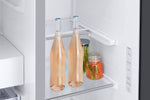 Samsung BESPOKE White Glass 36" Side-by-Side Refrigerator with Beverage Center (22.6 cu.ft) - RS23CB760012AA