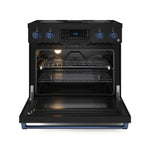Thor Kitchen Black Stainless Steel Freestanding Professional Electric Range|Gordon Ramsay Series (6 cu.ft) - RSE36B-BLU