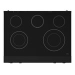 Thor Kitchen Black Stainless Steel Freestanding Professional Electric Range|Gordon Ramsay Series (6 cu.ft) - RSE36B
