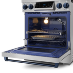 Thor Kitchen Stainless Steel Freestanding Professional Gas Range|Gordon Ramsay Series (4.55 cu.ft.) - RSG30-BLU