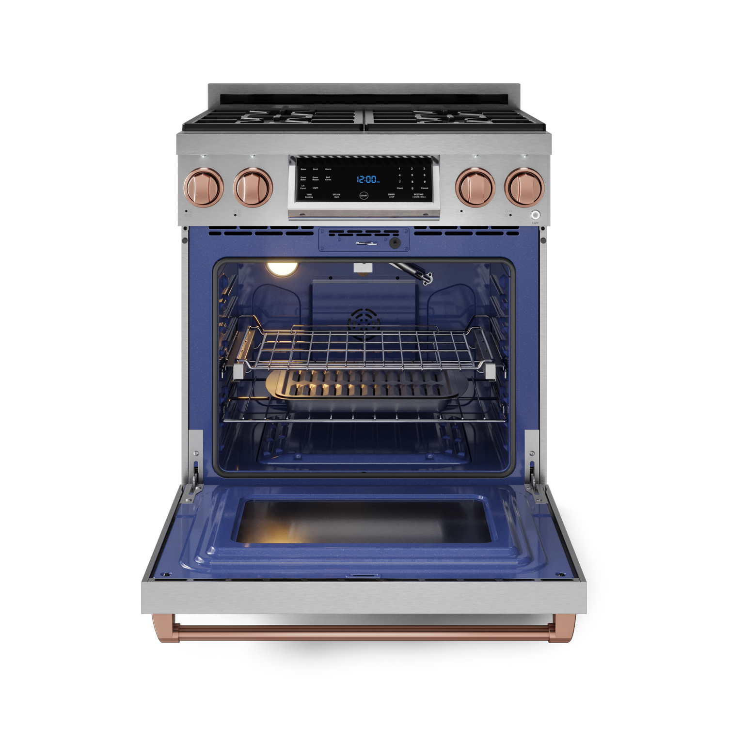 Thor Kitchen Stainless Steel Freestanding Professional Gas Range|Gordon Ramsay Series (4.55 cu.ft.) - RSG30-RSG