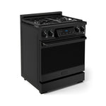 Thor Kitchen Black Stainless Steel Freestanding Professional Liquid Propane Gas Range|Gordon Ramsay Series (4.55 cu.ft.) - RSG30BLP