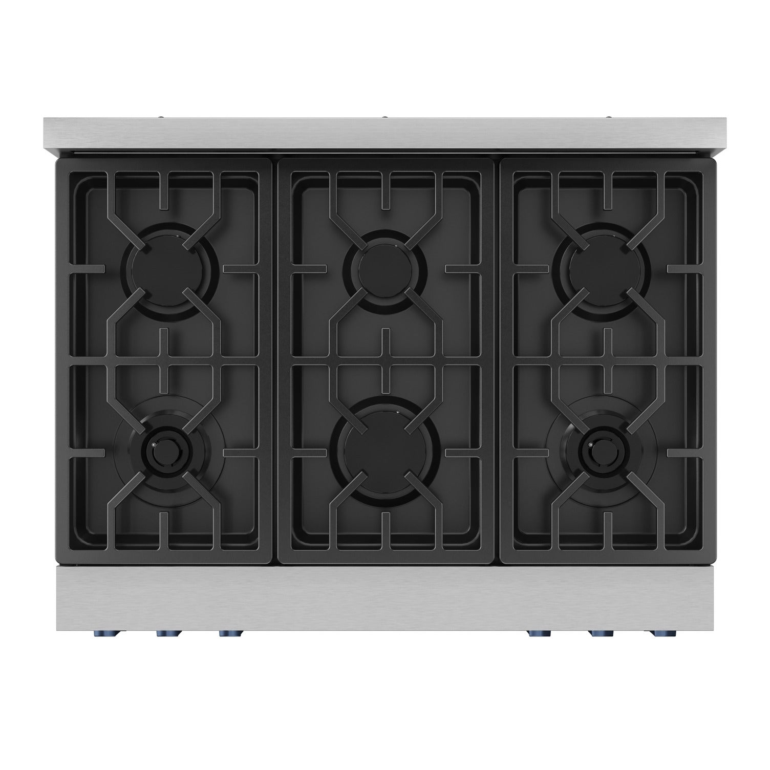 Thor Kitchen Stainless Steel Freestanding Professional Liquid Propane Gas Range|Gordon Ramsay Series (6 cu.ft.) - RSG36LP-BLU