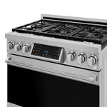 Thor Kitchen Stainless Steel Freestanding Professional Liquid Propane Gas Range|Gordon Ramsay Series (6 cu.ft.)- RSG36LP