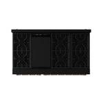 Thor Kitchen Black Stainless Steel Freestanding Professional Double Oven Liquid Propane Gas Range|Gordon Ramsay Series (7 cu.ft.) - RSG48EBLP-RSG