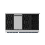 Thor Kitchen Stainless Steel Freestanding Professional Double Oven Liquid Propane Gas Range|Gorodn Ramsay Series (7 cu.ft.) - RSG48ELP-BLU