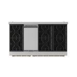 Thor Kitchen Stainless Steel Freestanding Professional Double Oven Gas Range|Gordon Ramsay Series (7 cu.ft.) - RSG48E-BRZ