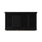 Thor Kitchen Black Stainless Steel Freestanding Professional Double Oven Gas Range|Gordon Ramsay Series (7 cu.ft.) - RSG48EB-BRZ