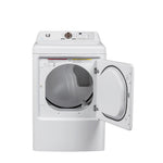 L2 White Electric Dryer with French Display (7.5 Cu. Ft) - LE52N1BWWCFR