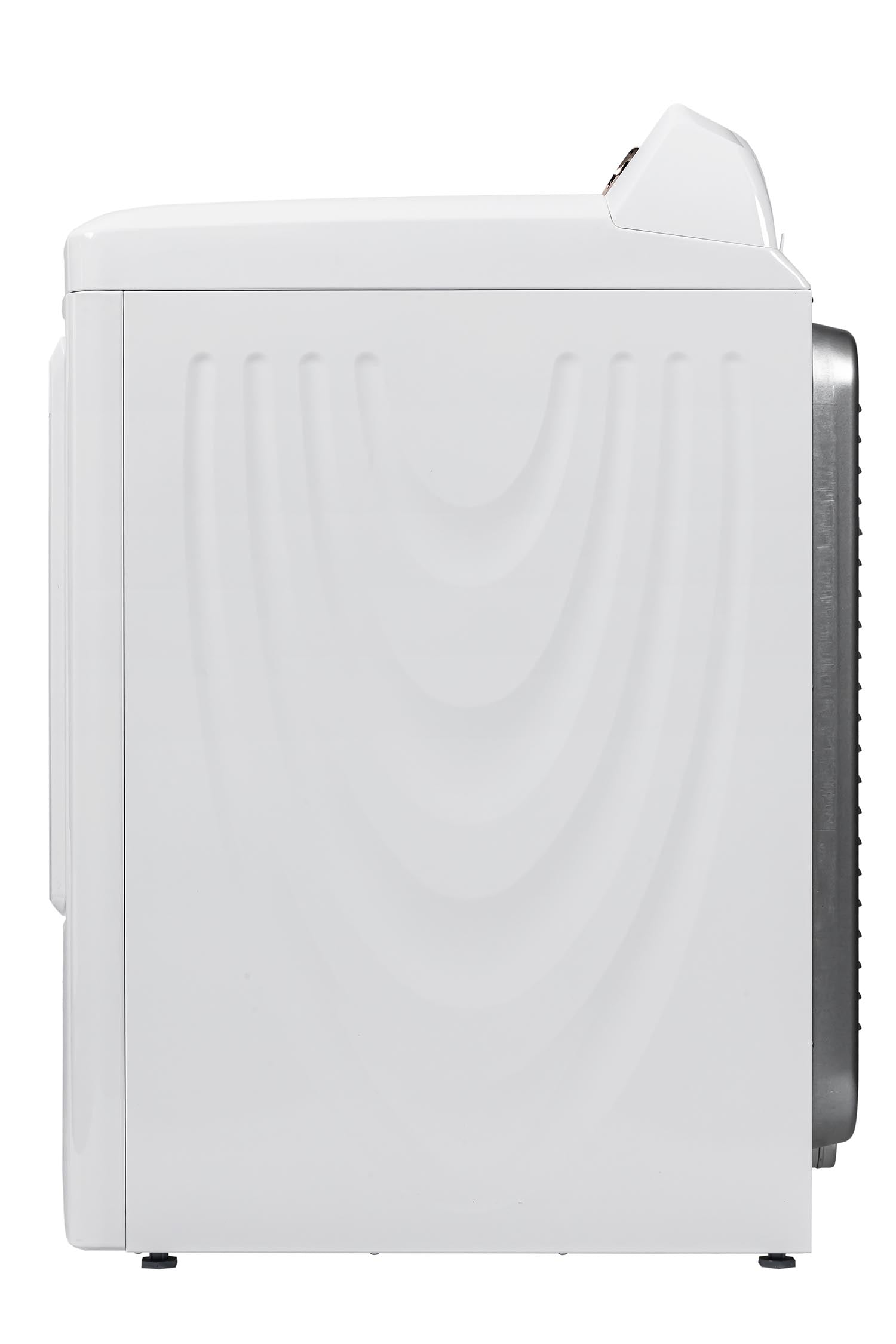 L2 White Electric Dryer with French Display (7.5 Cu. Ft) - LE52N1BWWCFR