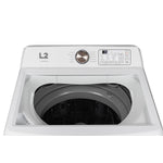 L2 White Top Load Washer (5.2 Cu. Ff) - LT52N1BWWC