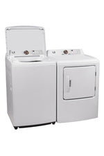 L2 White Electric Dryer with French Display (6.7 Cu. Ft) - LE43A3AWWFR