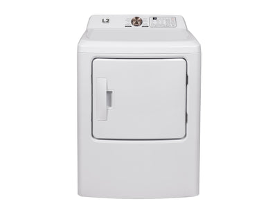 L2 White Electric Dryer (6.7 Cu. Ft) - LE43A3AWW