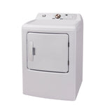 L2 White Electric Dryer with French Display (6.7 Cu. Ft) - LE43A3AWWFR