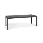 Nardi Rio 9-Piece Outdoor Extension Dining Package - Black