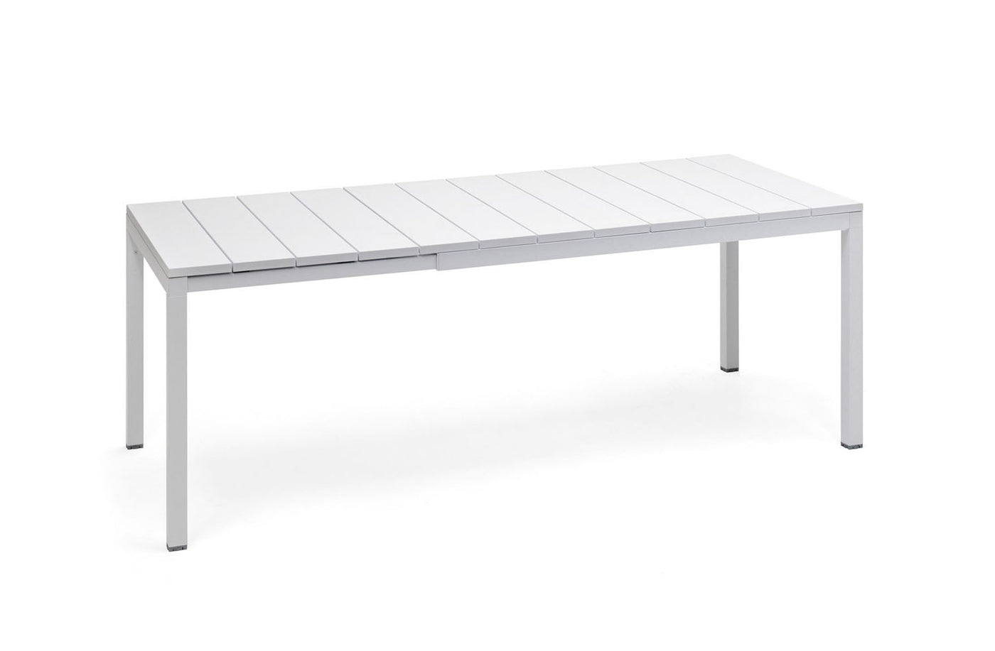 Nardi Rio 9-Piece Outdoor Extension Dining Package - White