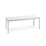 Nardi Rio 55"-83" Outdoor Extension Dining Table - White