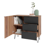 Velling 35" Sideboard - Brown/Black