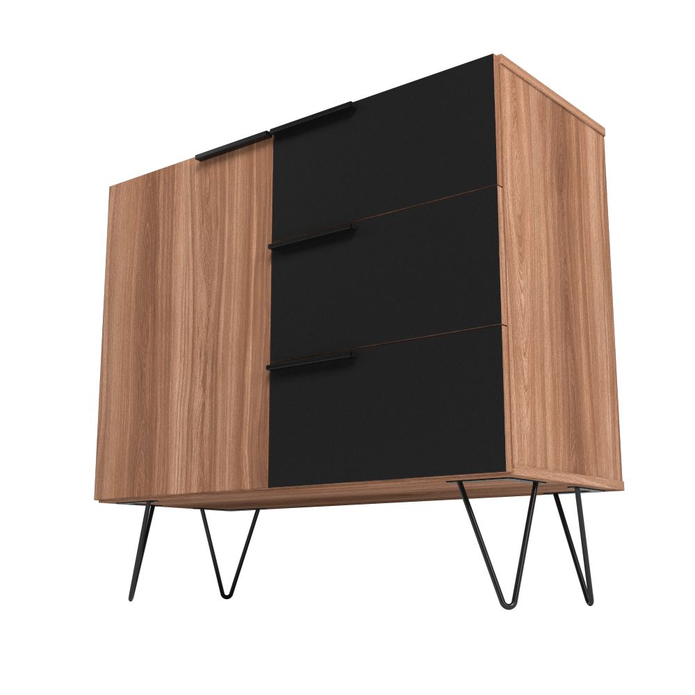 Velling 35" Sideboard - Brown/Black