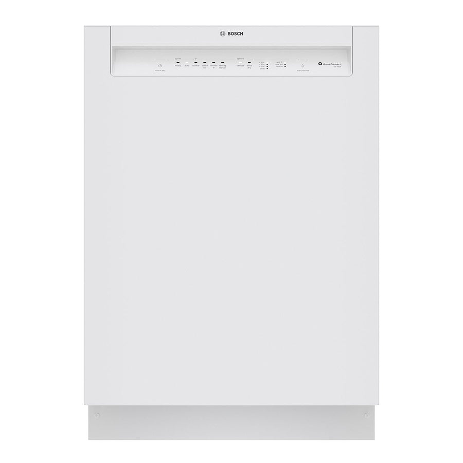 Bosch White 24" Smart Dishwasher with Home Connect - SHE3AEM2N