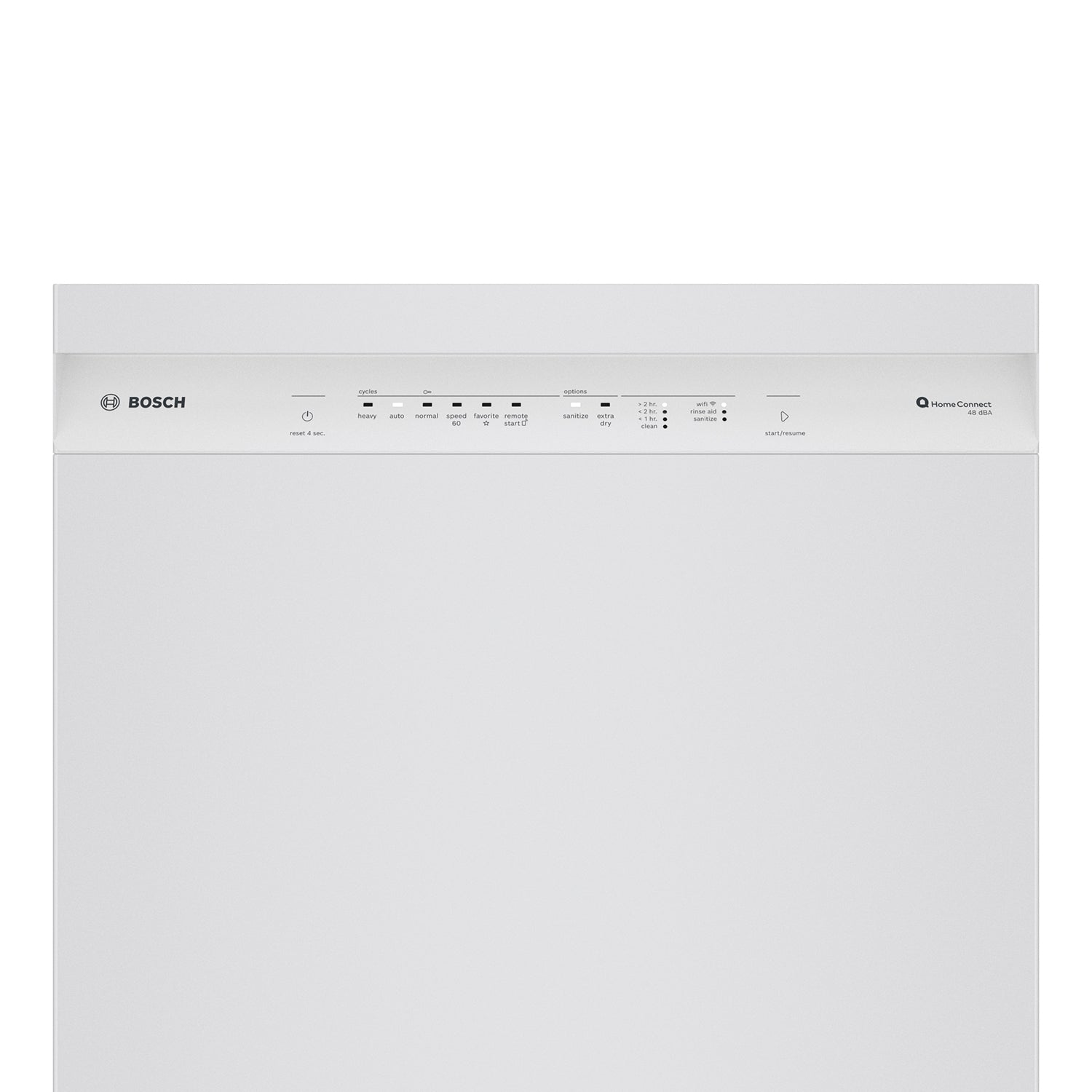 Bosch White 24" Smart Dishwasher with Home Connect - SHE4AEM2N