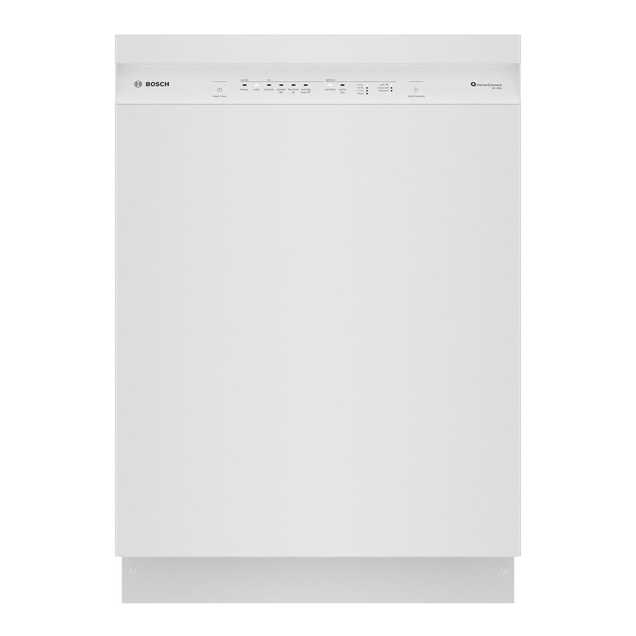 Bosch White 24" Smart Dishwasher with Home Connect - SHE4AEM2N