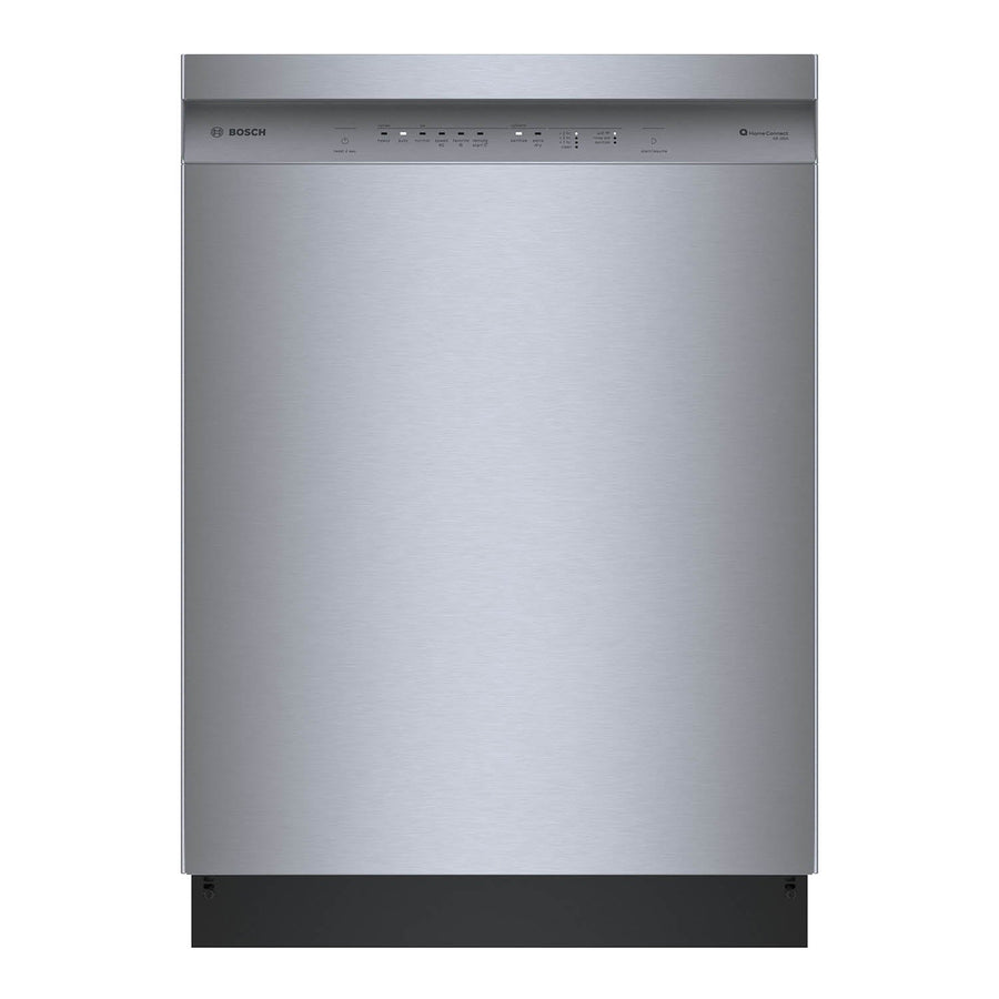 Bosch Stainless Steel Anti Fingerprint 24" Smart Dishwasher with Home Connect - SHE4AEM5N