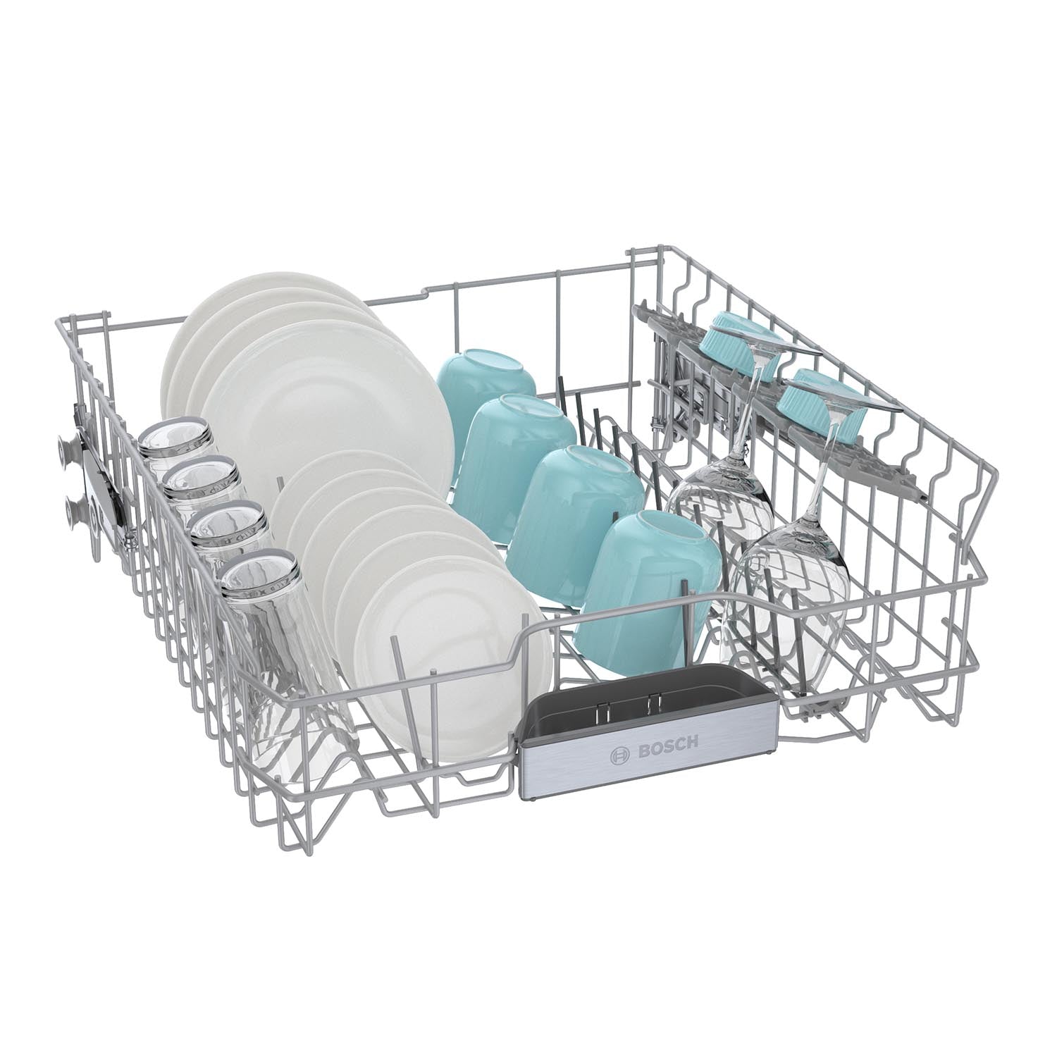 Bosch Stainless Steel 24" Smart Dishwasher with Home Connect, Third Rack - SHE78CM5N