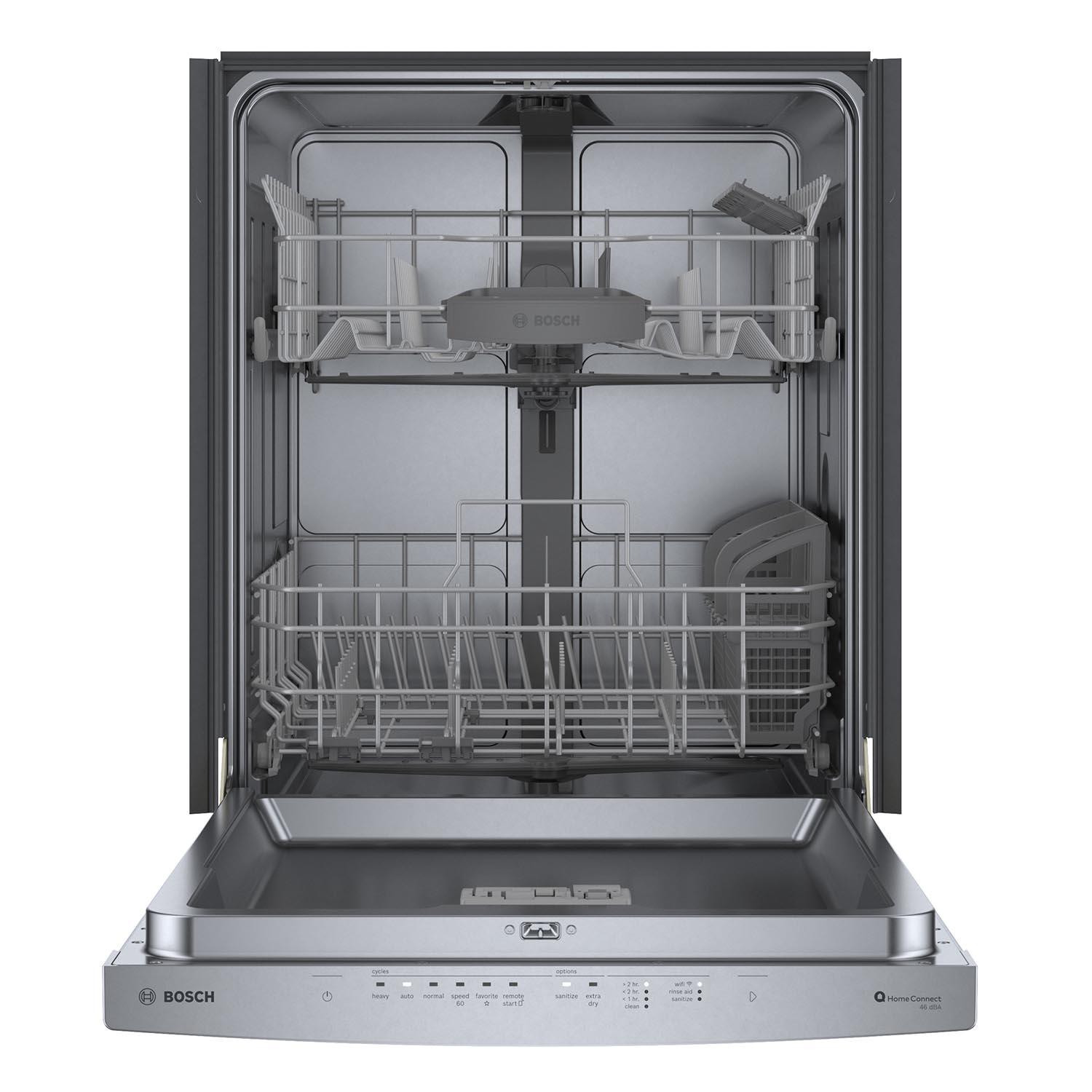Bosch Stainless Steel 24" Smart Dishwasher with Home Connect - SHS53C75N