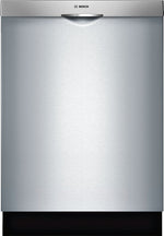 Bosch Stainless 300 Series 24" Scoop Handle 2-Rack Dishwasher - SHSM53B55N