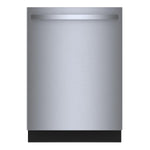 Bosch Stainless Steel 24" Smart Dishwasher with Home Connect, Third Rack - SHX53CM5N