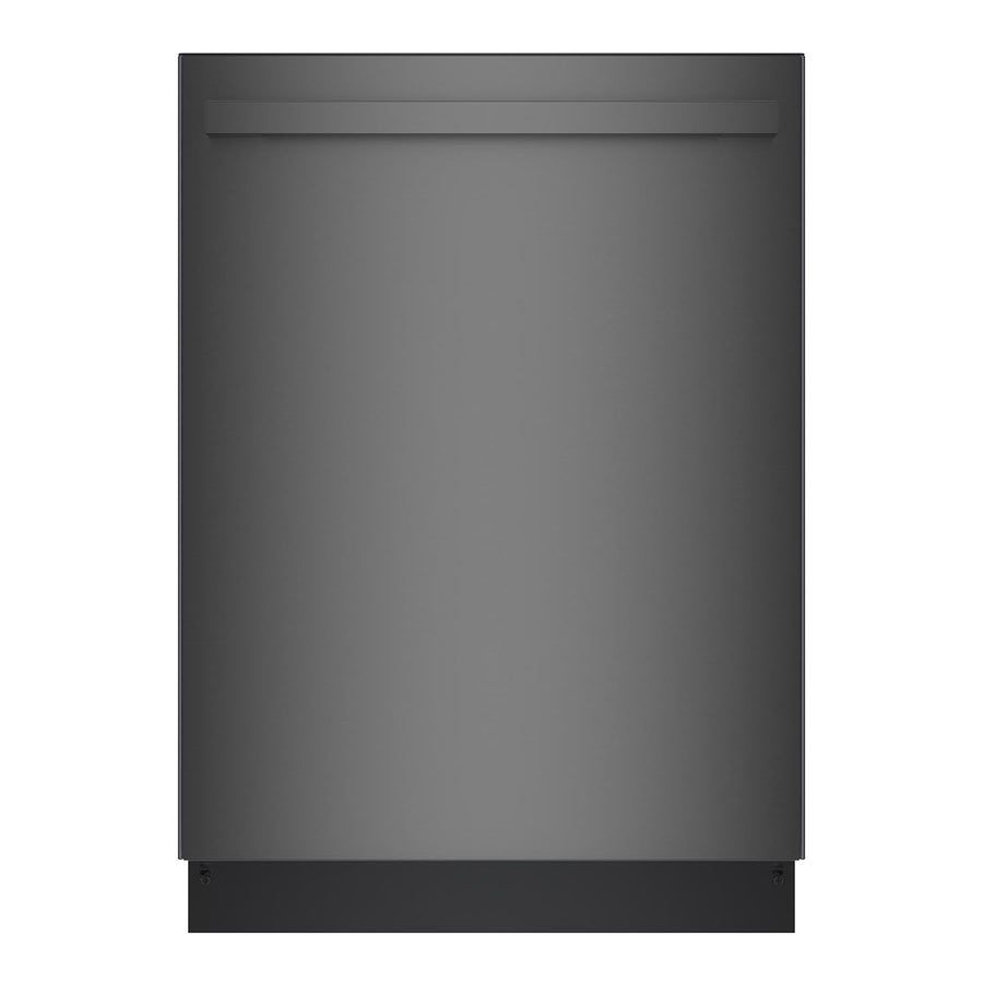 Bosch Black Stainless Steel Anti Fingerprint 24" Smart Dishwasher with Home Connect, Third Rack - SHX5AEM4N