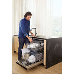 Bosch Stainless Steel Anti Fingerprint 24" Smart Dishwasher with Home Connect, Third Rack - SHX5AEM5N