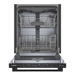 Bosch Black 24" Smart Dishwasher with Home Connect, Third Rack - SHX5AEM6N