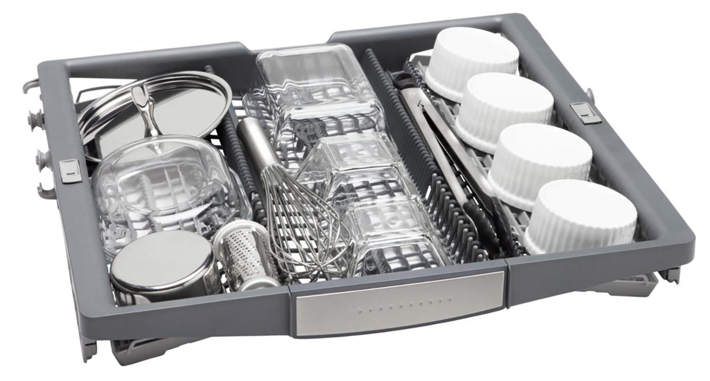 Bosch Stainless Steel 24" Smart Dishwasher with Home Connect, Third Rack - SHX65CM5N