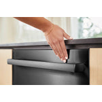 Bosch Black Stainless Steel 24" Smart Dishwasher with Home Connect, Third Rack - SHX78CM4N