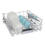 Bosch Black Stainless Steel 24" Smart Dishwasher with Home Connect, Third Rack - SHX78CM4N