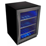 Danby Silhouette Black And Stainless Wine Cooler 50 Bottle - SWC057D1BSS