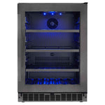 Danby Silhouette Black And Stainless Wine Cooler 50 Bottle - SWC057D1BSS