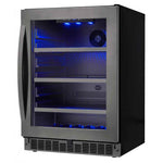 Danby Silhouette Black And Stainless Wine Cooler 50 Bottle - SWC057D1BSS