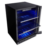 Danby Silhouette Black And Stainless Wine Cooler 50 Bottle - SWC057D1BSS