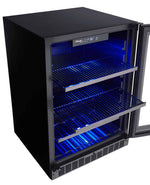 Danby Silhouette Black And Stainless Wine Cooler 50 Bottle - SWC057D1BSS