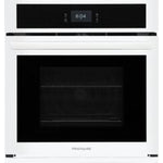 Frigidaire White 27" Single Electric Wall Oven with Fan Convection (3.8 Cu.Ft.) - FCWS2727AW