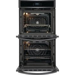 Frigidaire Gallery Smudge-Proof Black Stainless Steel 27" Double Wall Oven with Total Convection and Air Fry (7.6 Cu.Ft.) - GCWD2767AD