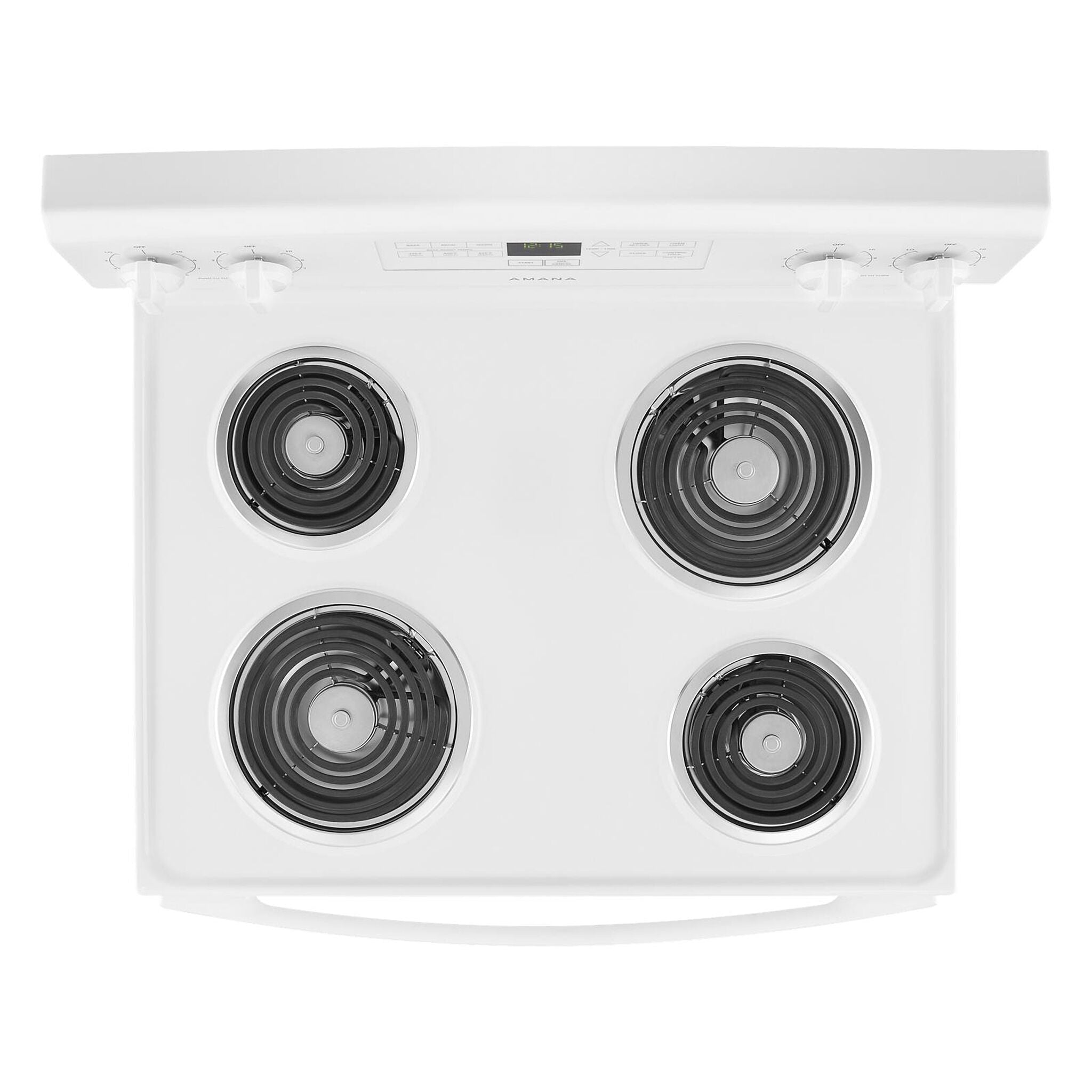 Amana White Freestanding Electric Range (4.8 Cu. Ft.) - YACR4303MFW